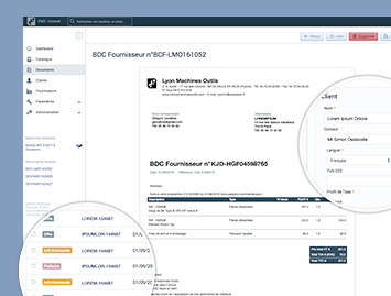 Aperçu de la page d'édition d'un document de l'intranet de France Machines Outils