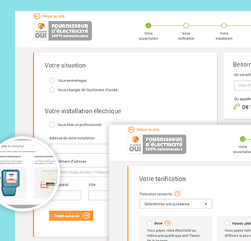 Aperçu des documents de travail des tests A/B de Planète Oui